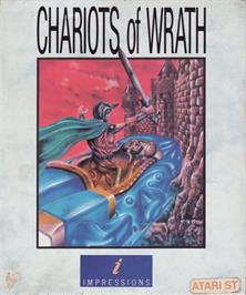 Box cover for Chariots Of Wrath on the Atari ST.